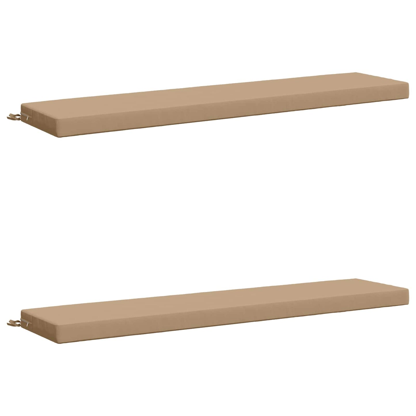 2-delt bænkepude SOEST 2 stk. 100% polyester Sandfarvet