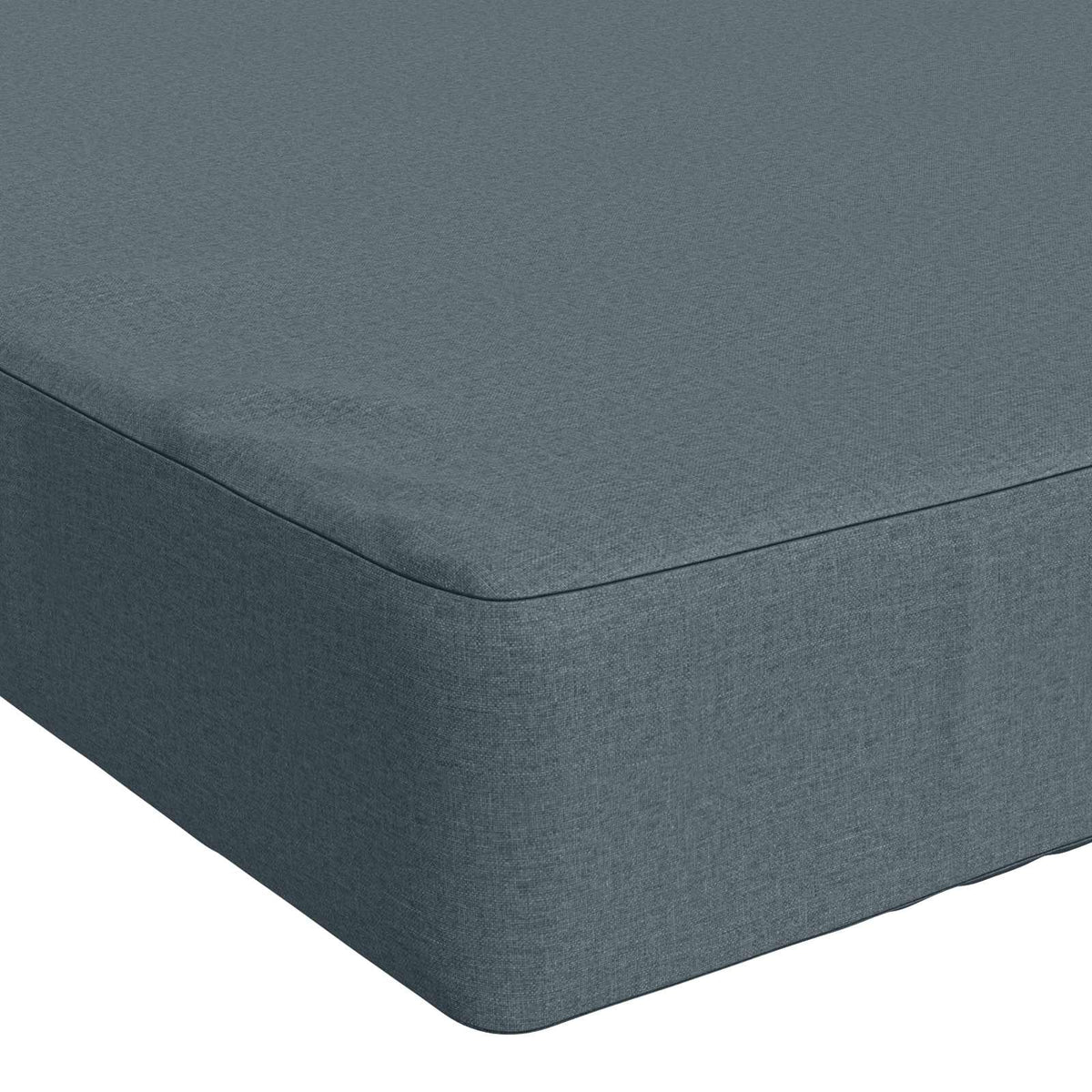 Bænkpude SOEST 100% polyester Blå 170 x 40 x 8 cm