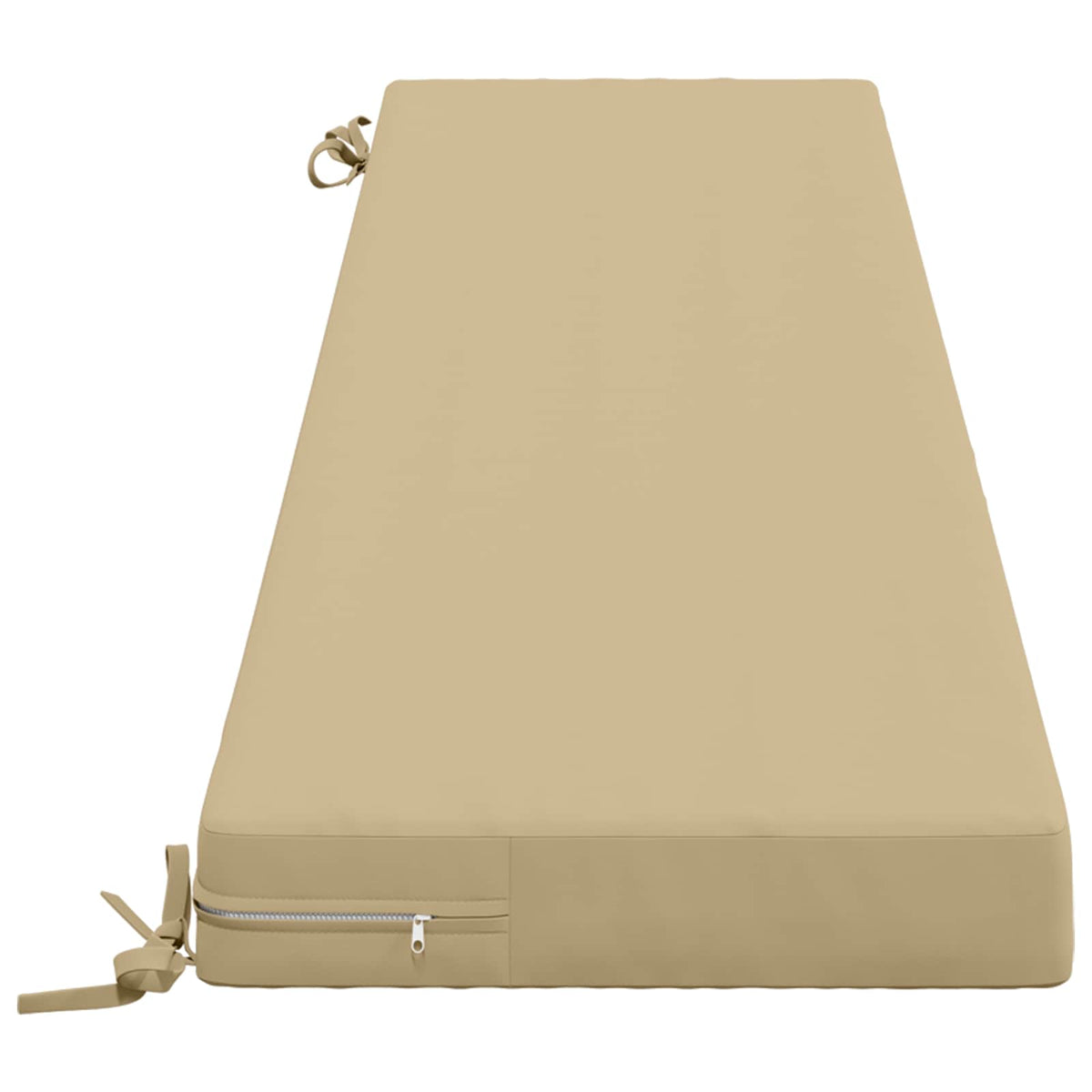 Bænkpude SOEST 100% polyester Beige 170 x 40 x 8 cm