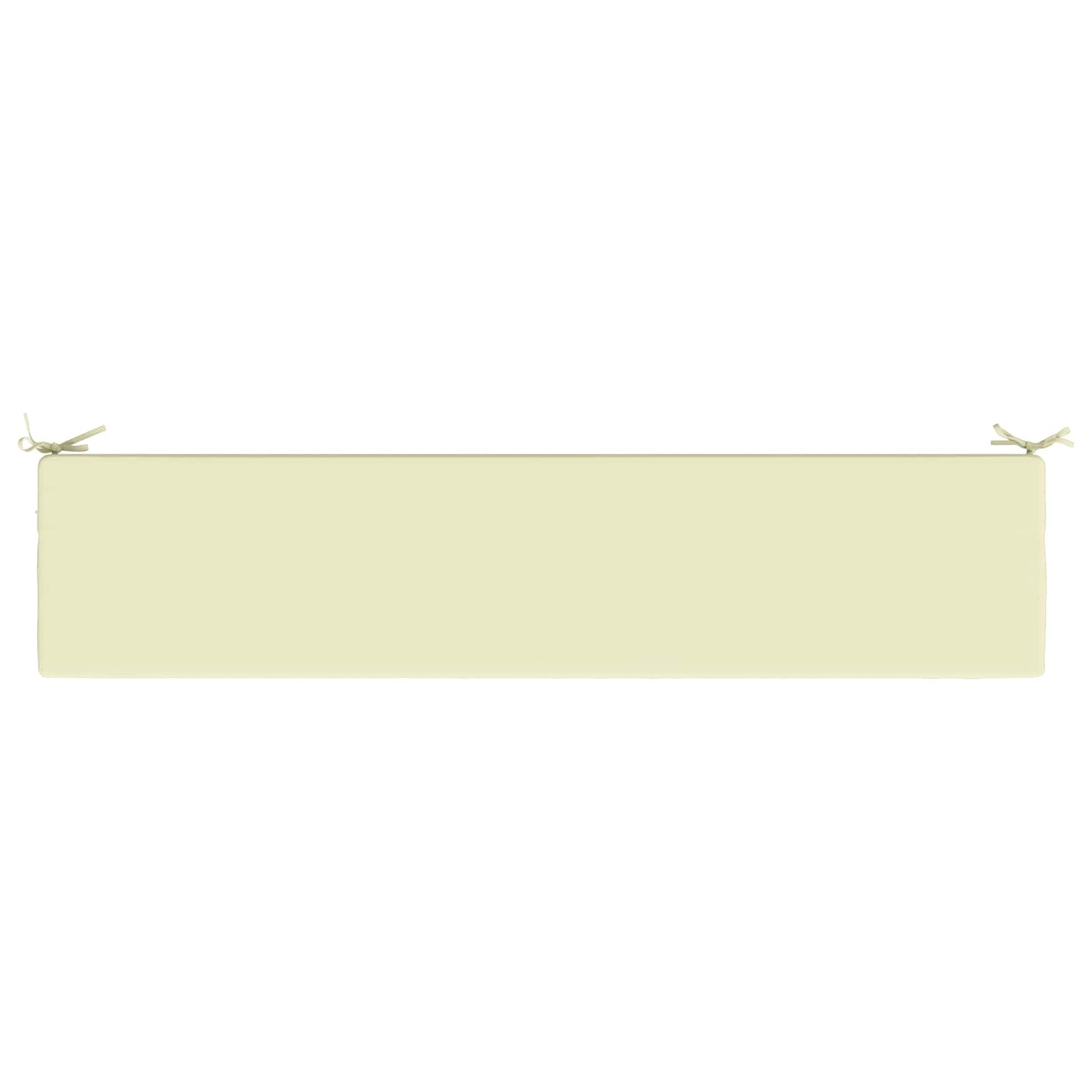 Bænkpude SOEST 100% polyester Cremefarvet 170 x 40 x 8 cm