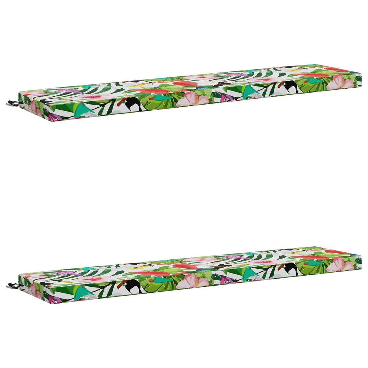 2-delt bænkepude SOEST 2 stk. 100% polyester Flerfarvet