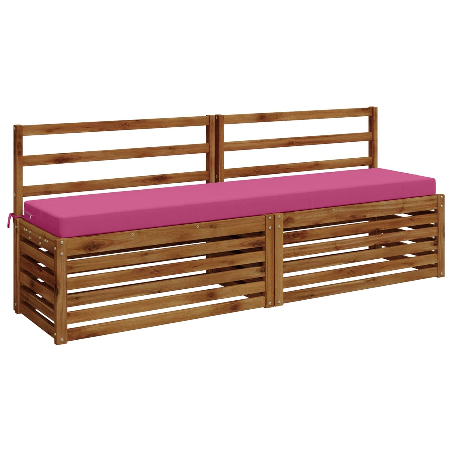 Bænkpude SOEST 100% polyester Lyserød 170 x 40 x 8 cm