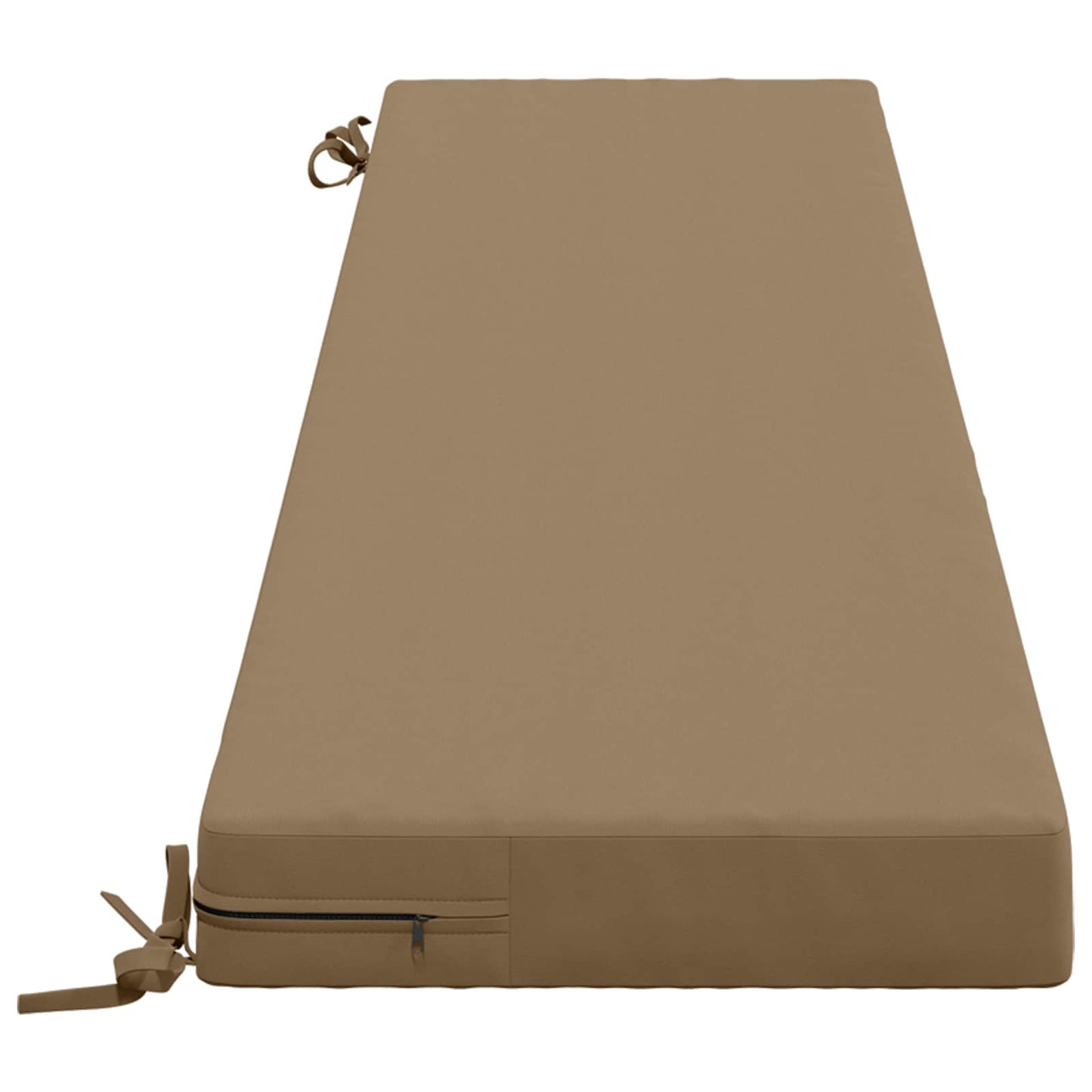 Bænkpude SOEST 100% polyester Gråbrun 170 x 40 x 8 cm