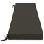 Bænkpude SOEST 100% polyester Antracit 180 x 40 x 8 cm