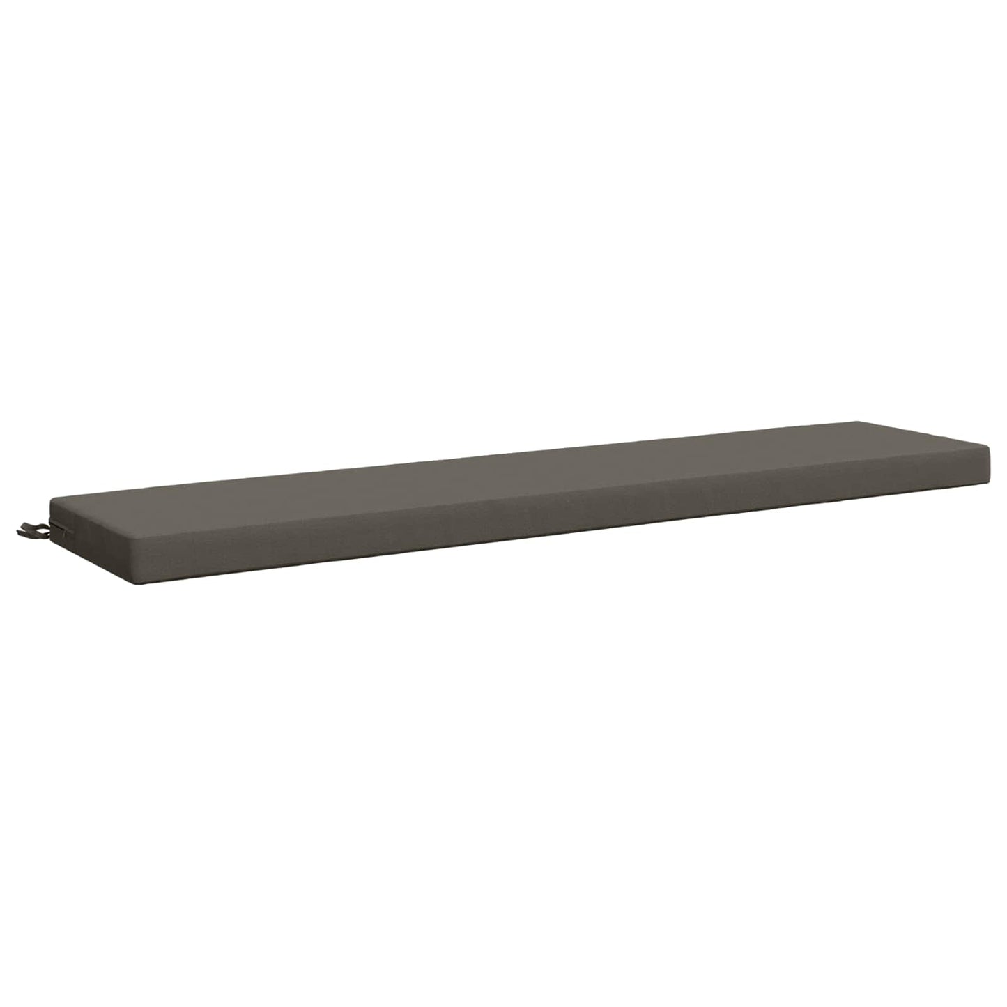 Bænkpude SOEST 100% polyester Grå 180 x 40 x 8 cm