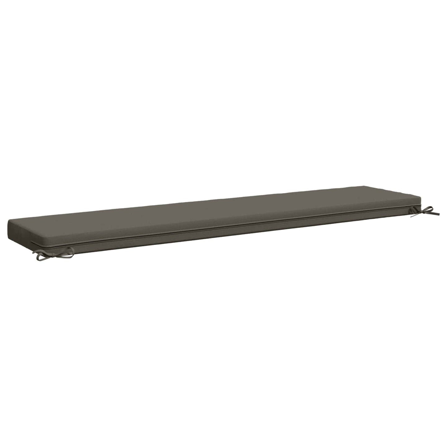 Bænkpude SOEST 100% polyester Grå 180 x 40 x 8 cm