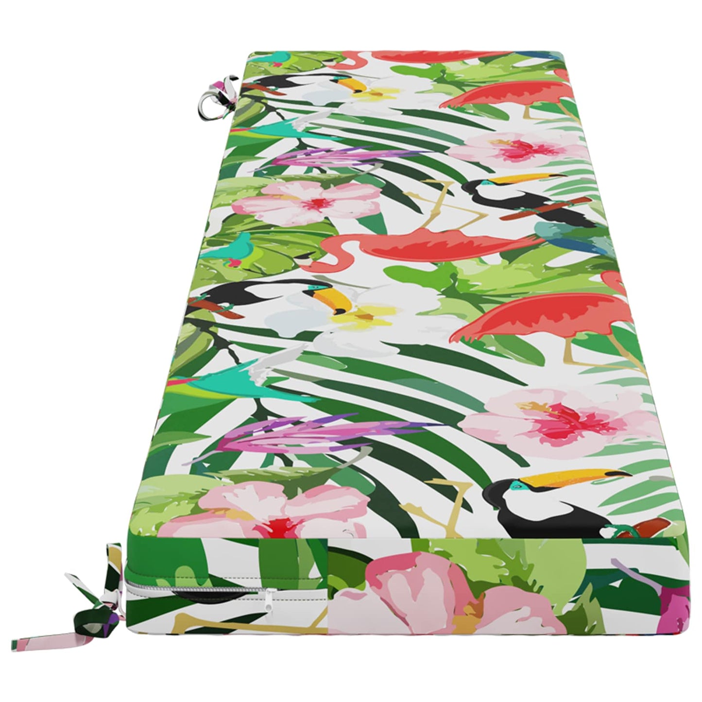 2-delt bænkepude SOEST 2 stk. 100% polyester Flerfarvet