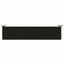 Bænkpude SOEST 100% polyester Sort 200 x 40 x 8 cm