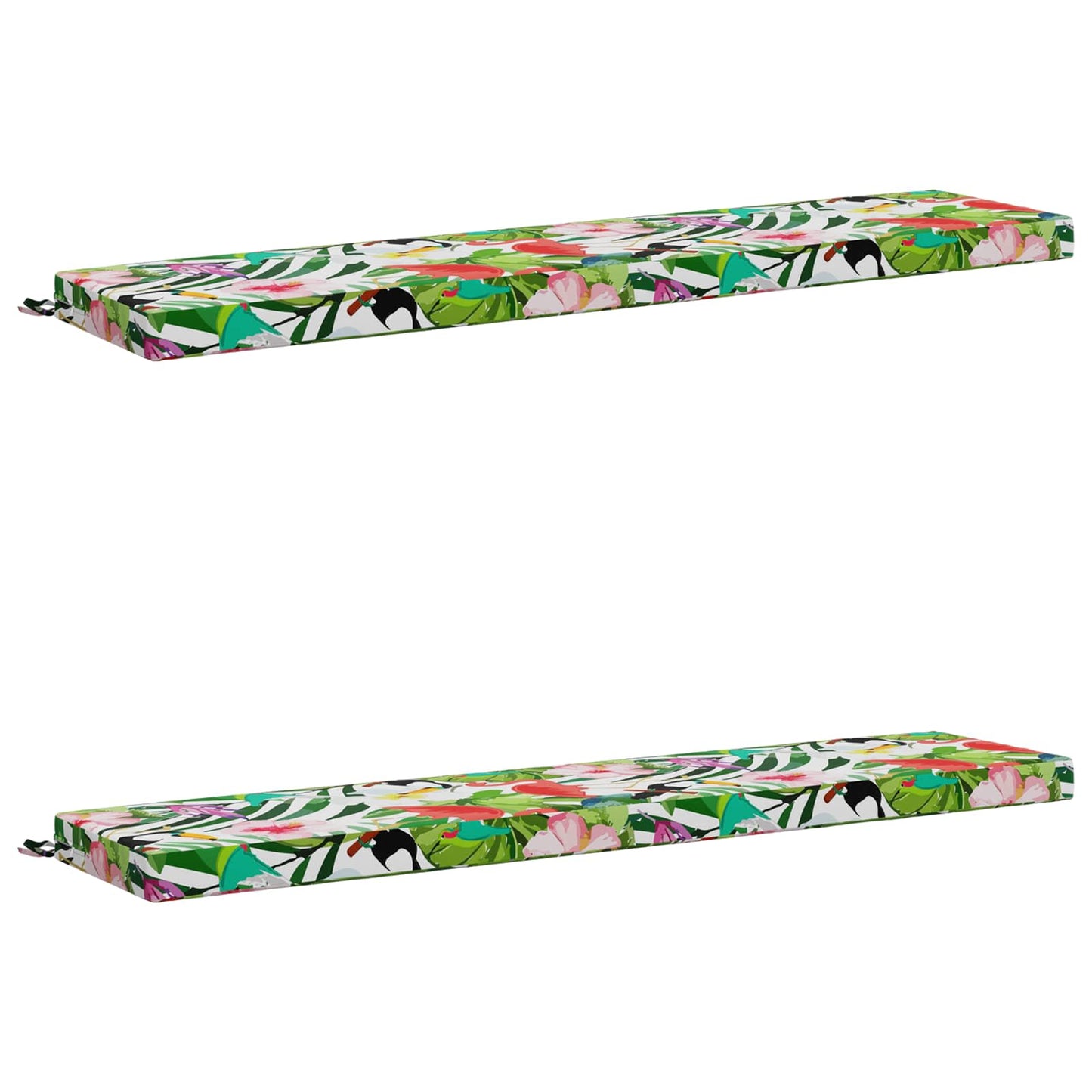 2-delt bænkepude SOEST 2 stk. 100% polyester Flerfarvet