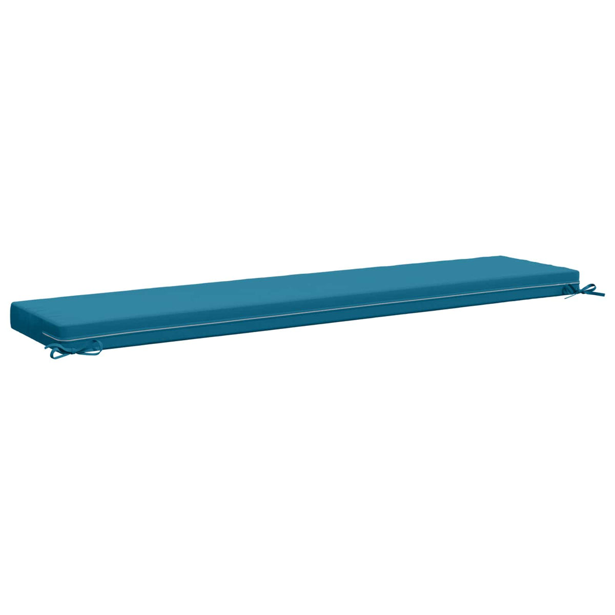 Bænkpude SOEST 100% polyester Lyseblå 200 x 40 x 8 cm
