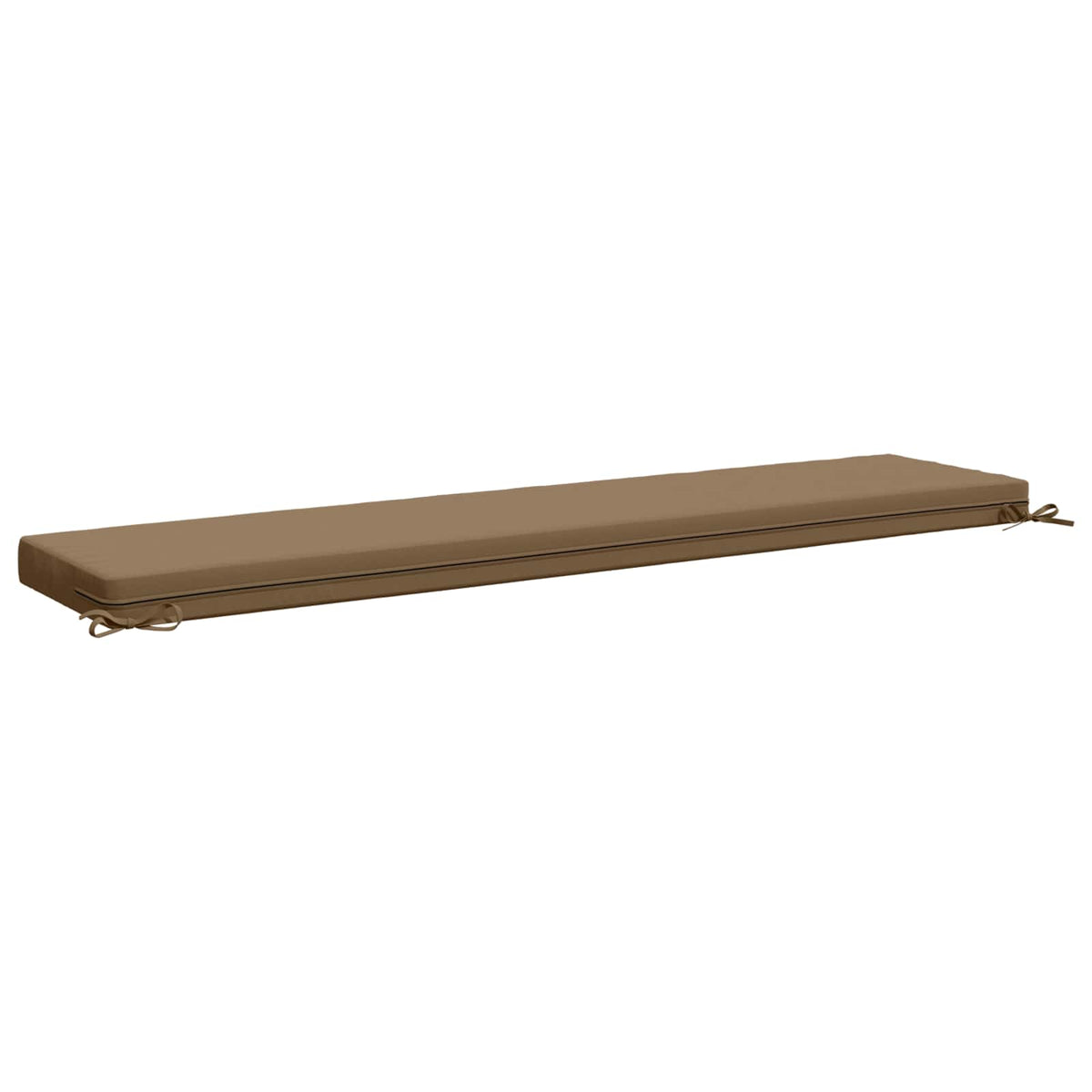 Bænkpude SOEST 100% polyester Gråbrun 200 x 40 x 8 cm