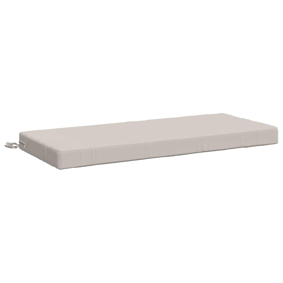 Bænkpude SOEST 100% polyester Hvid 110 x 50 x 8 cm