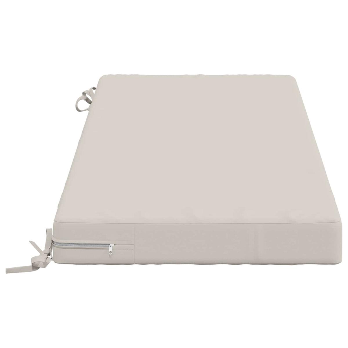 Bænkpude SOEST 100% polyester Hvid 110 x 50 x 8 cm