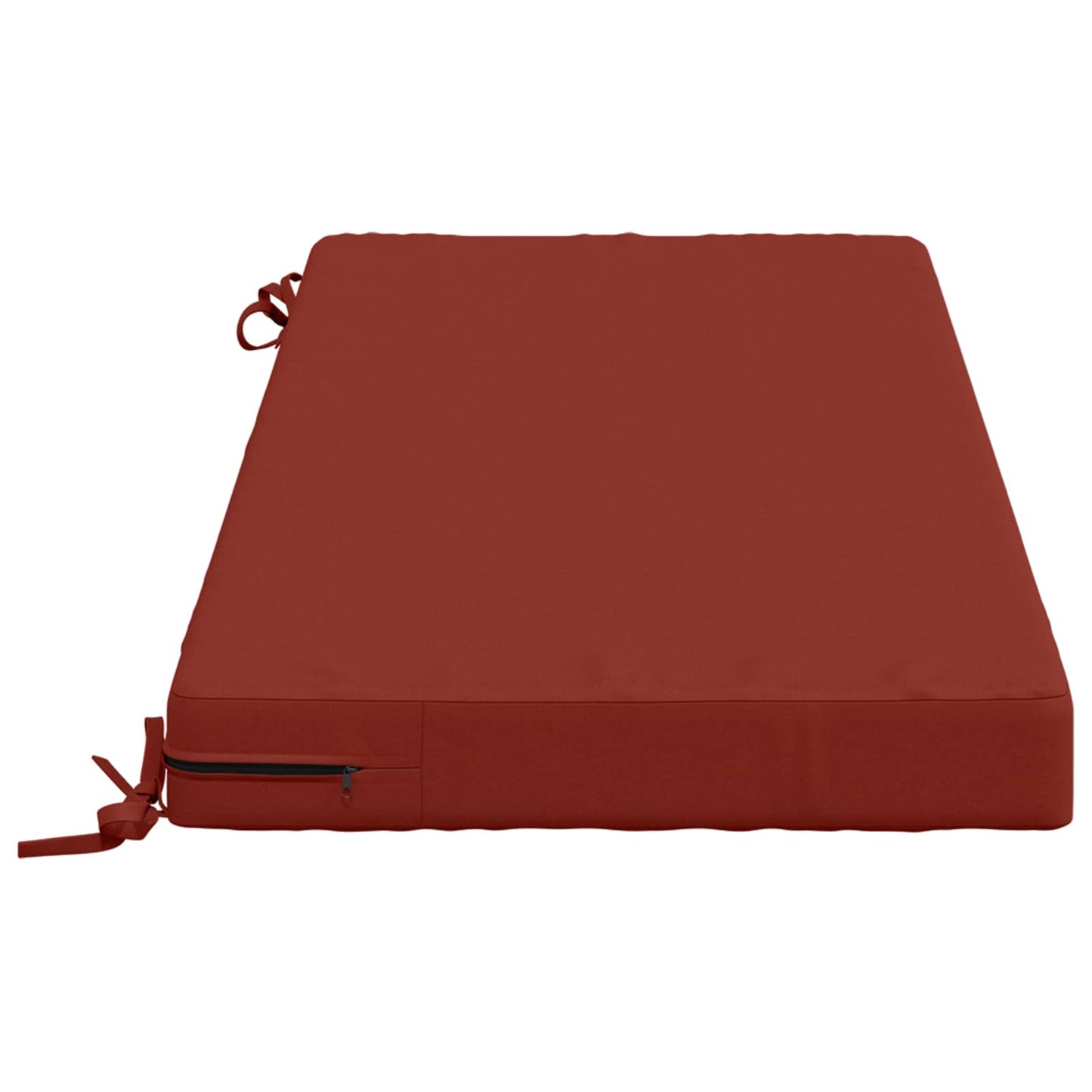 Bænkpude SOEST 100% polyester Rød 110 x 50 x 8 cm