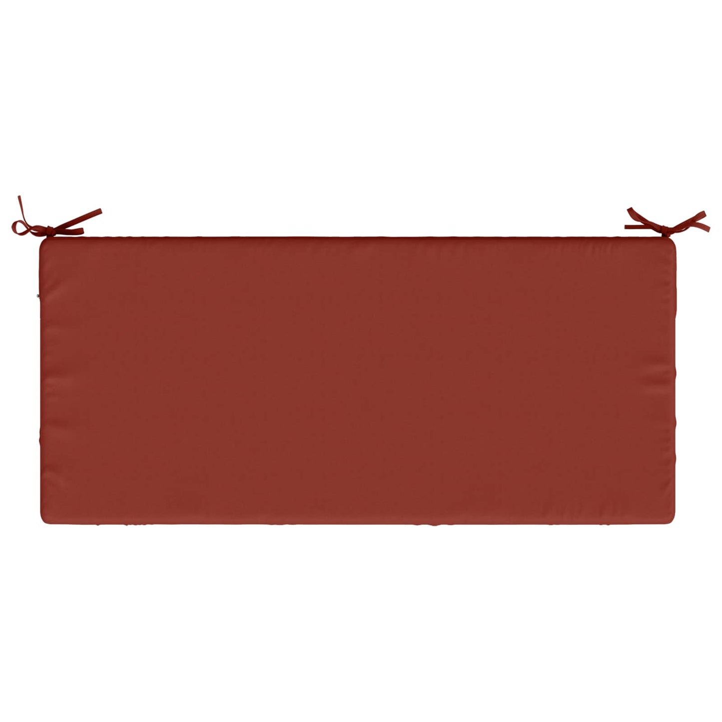 Bænkpude SOEST 100% polyester Rød 110 x 50 x 8 cm