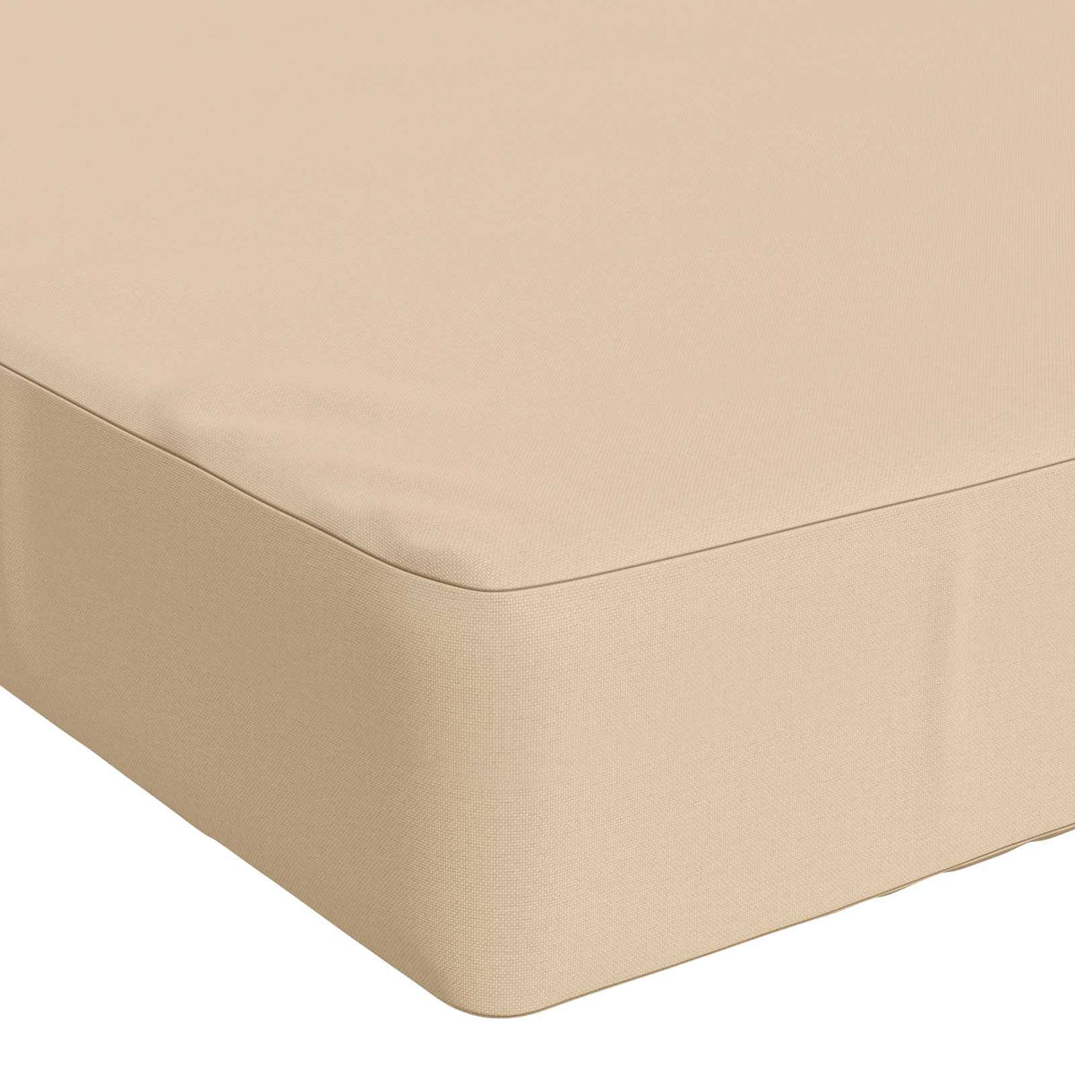 2-delt bænkepude SOEST 2 stk. 100% polyester Cremefarvet