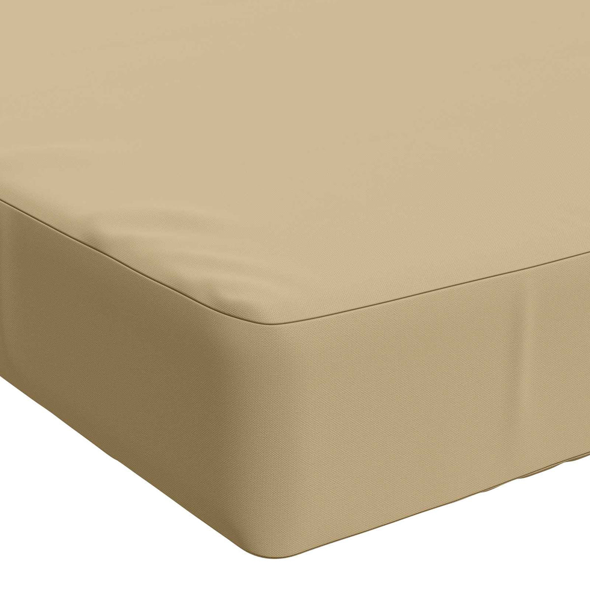 Bænkpude SOEST 100% polyester Beige 110 x 50 x 8 cm