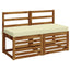 Bænkpude SOEST 100% polyester Cremefarvet 110 x 50 x 8 cm
