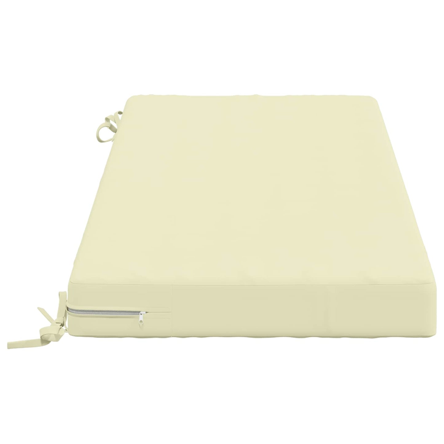 Bænkpude SOEST 100% polyester Cremefarvet 110 x 50 x 8 cm