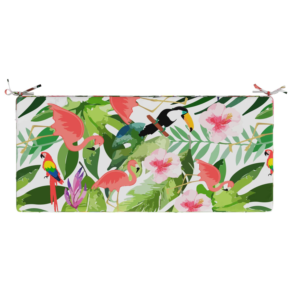 Bænkpude SOEST 100% polyester Flerfarvet 110 x 50 x 8 cm