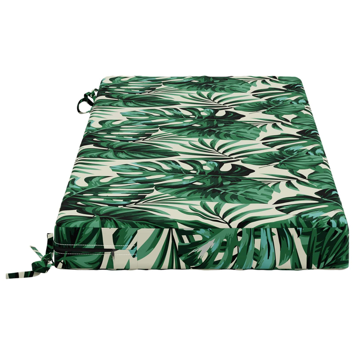 Bænkpude SOEST 100% polyester Bladmønster 110 x 50 x 8 cm