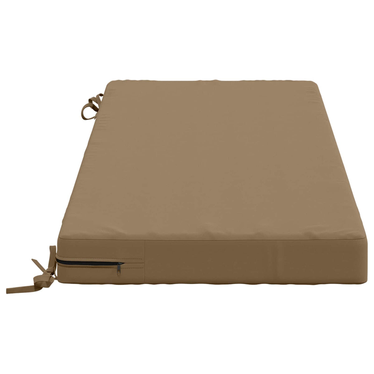 Bænkpude SOEST 100% polyester Gråbrun 110 x 50 x 8 cm
