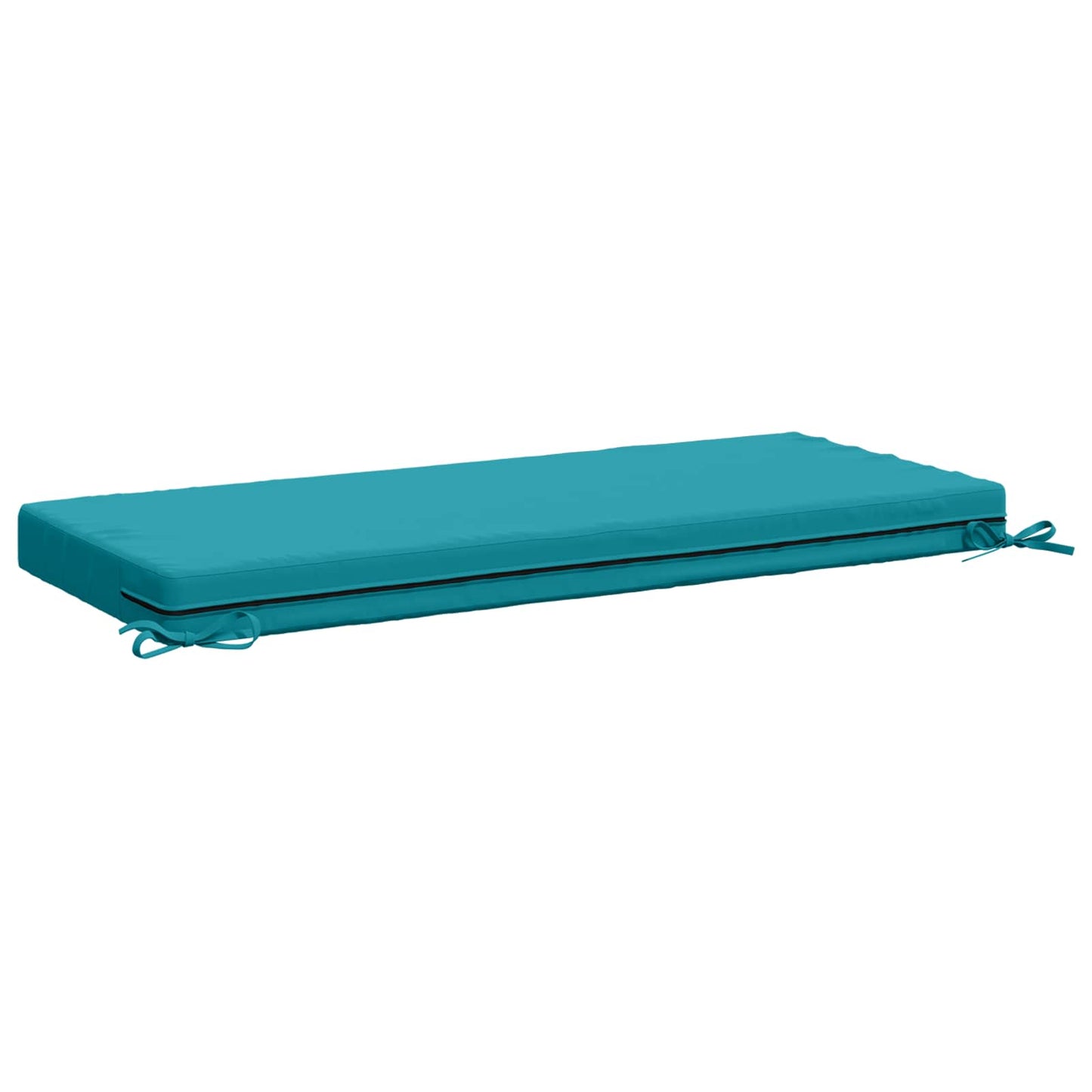 Bænkpude SOEST 100% polyester Turkis 110 x 50 x 8 cm