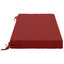 Bænkpude SOEST 100% polyester Vinrød 110 x 50 x 8 cm