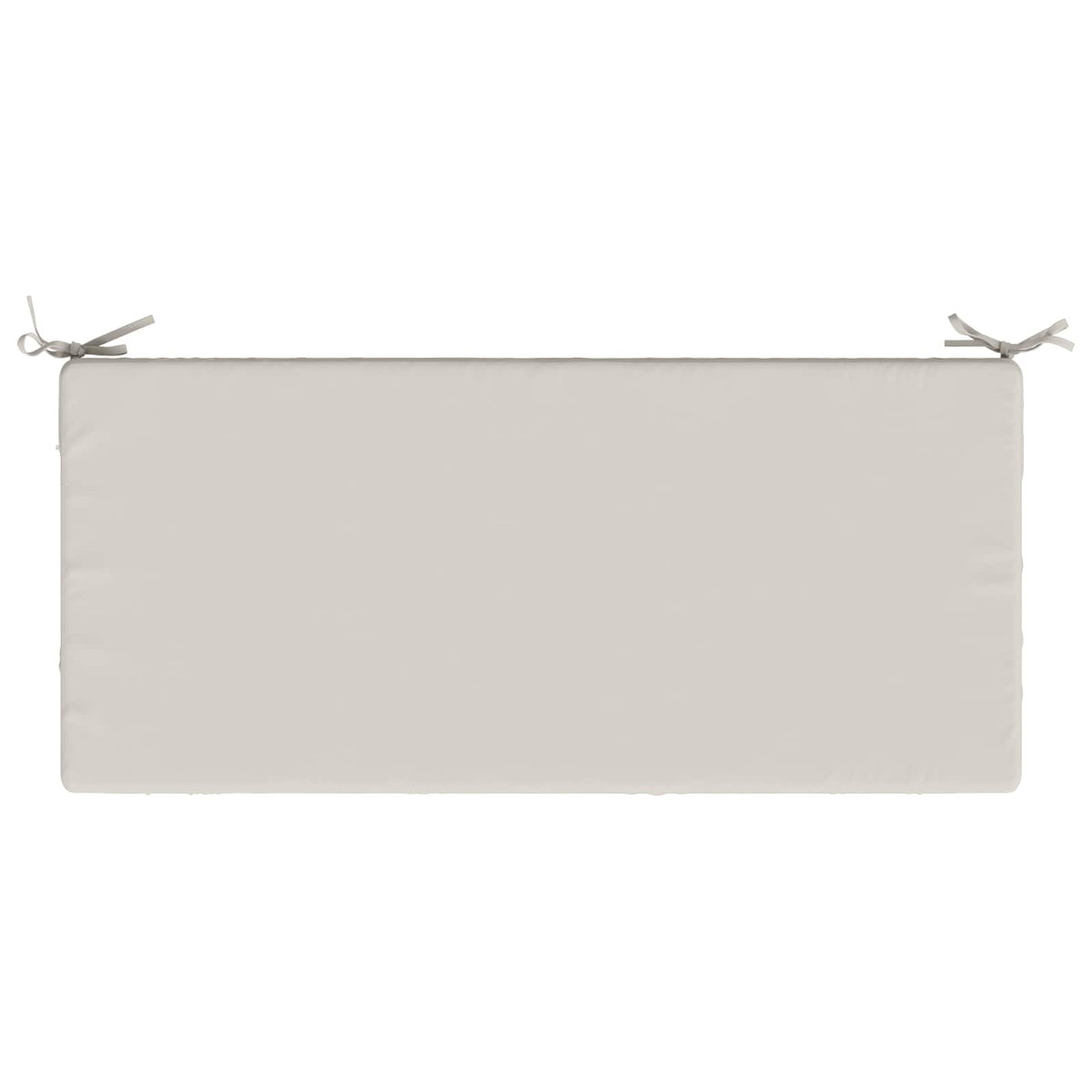 Bænkpude SOEST 100% polyester Hvid 120 x 50 x 8 cm