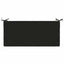 Bænkpude SOEST 100% polyester Sort 120 x 50 x 8 cm