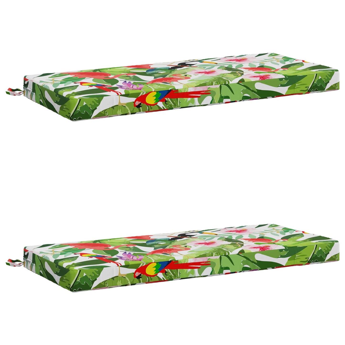 2-delt bænkepude SOEST 2 stk. 100% polyester Flerfarvet