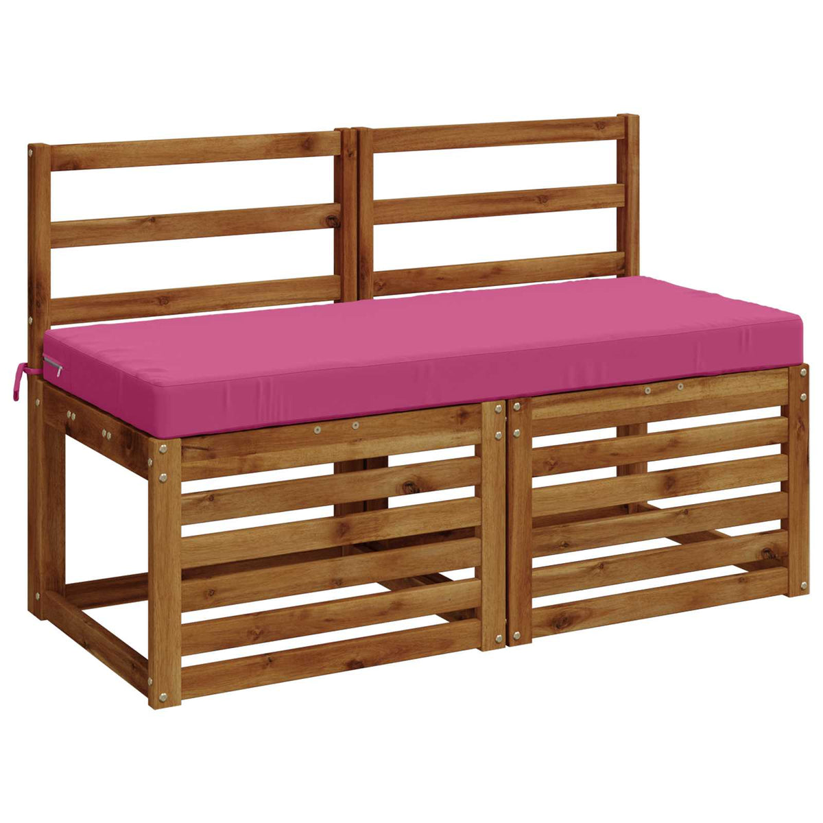 Bænkpude SOEST 100% polyester Lyserød 120 x 50 x 8 cm