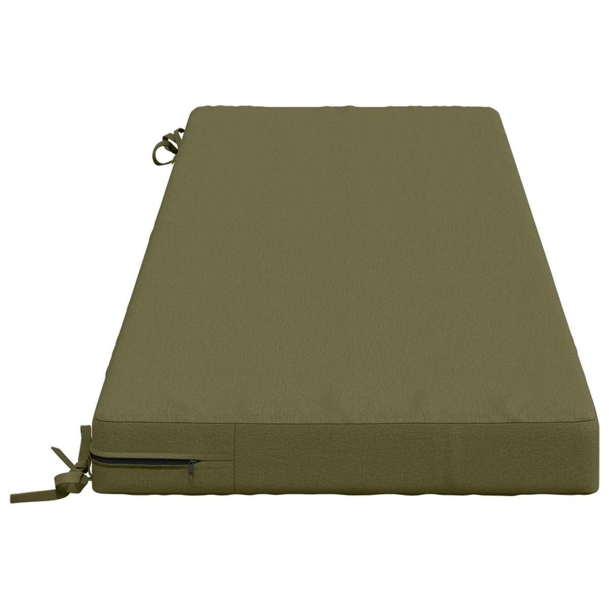 Bænkpude SOEST 100% polyester Olivengrøn 140 x 50 x 8 cm