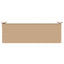 Bænkpude SOEST 100% polyester Sandfarvet 140 x 50 x 8 cm