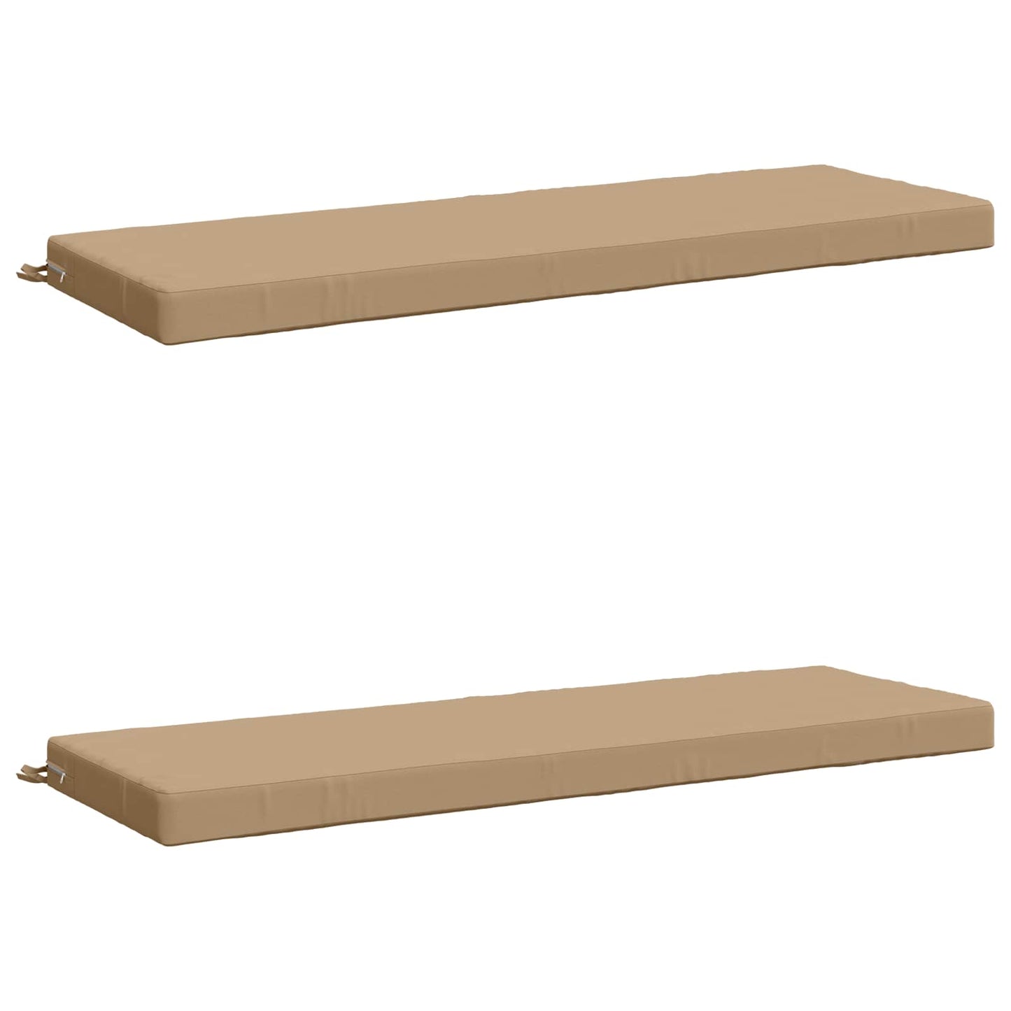 2-delt bænkepude SOEST 2 stk. 100% polyester Sandfarvet