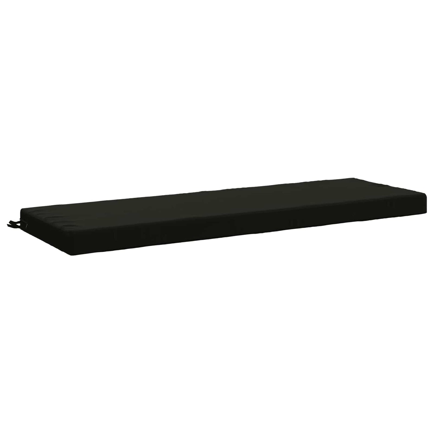 Bænkpude SOEST 100% polyester Sort 140 x 50 x 8 cm