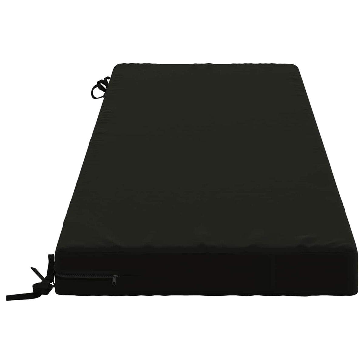 Bænkpude SOEST 100% polyester Sort 140 x 50 x 8 cm