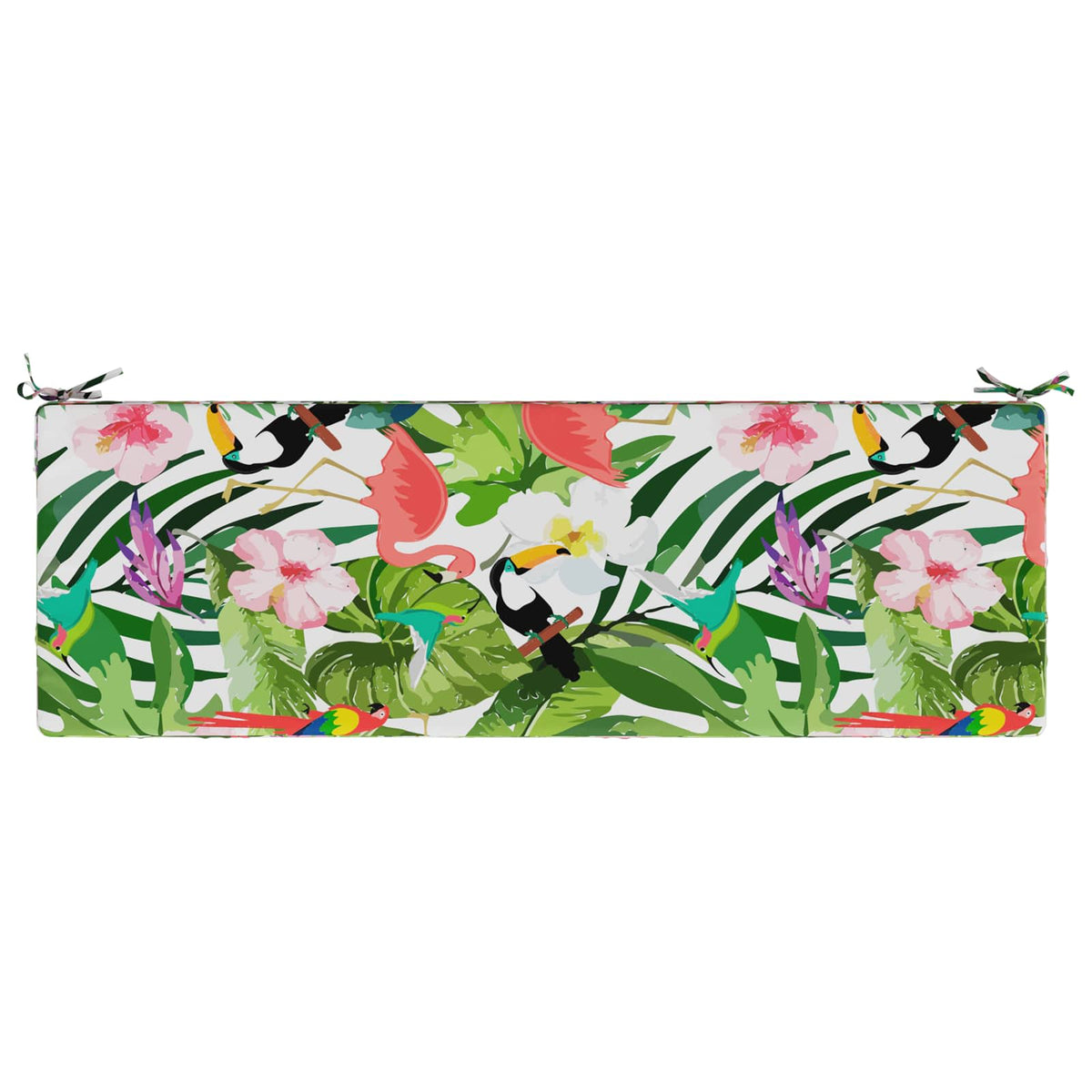 Bænkpude SOEST 100% polyester Flerfarvet 140 x 50 x 8 cm