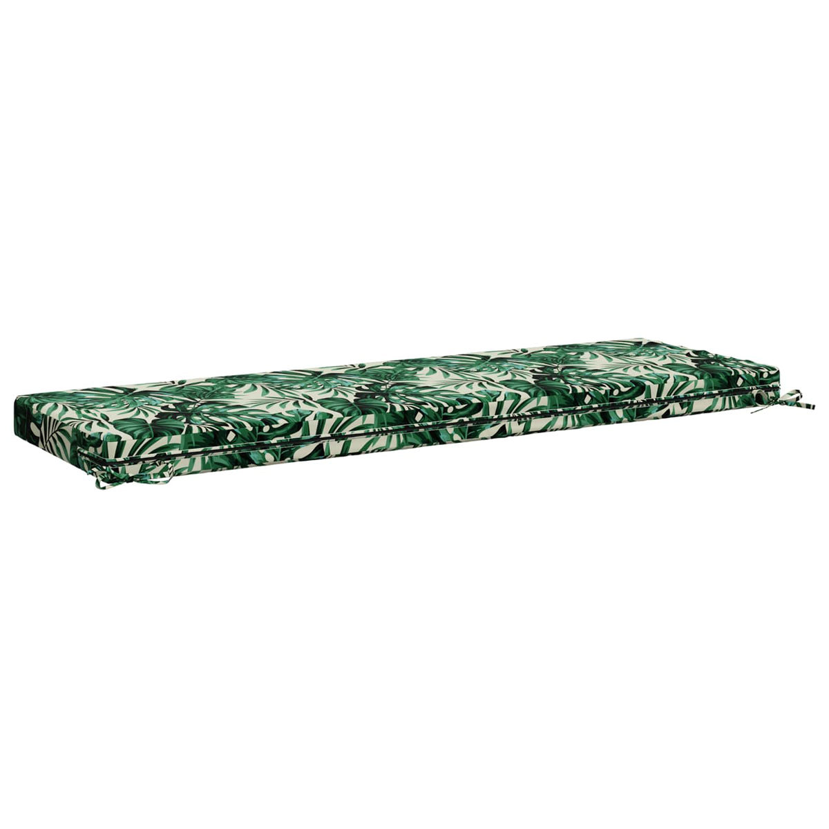 2-delt bænkepude SOEST 2 stk. 100% polyester Bladmønster