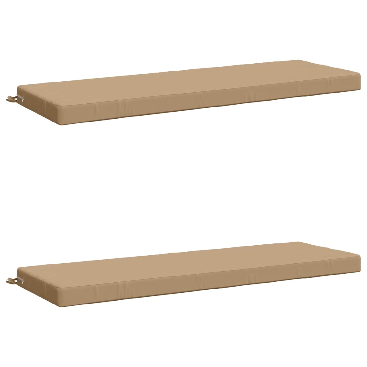 2-delt bænkepude SOEST 2 stk. 100% polyester Sandfarvet