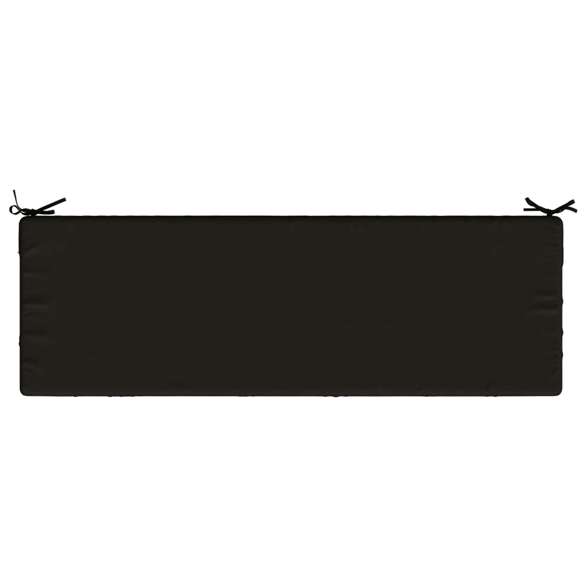 Bænkpude SOEST 100% polyester Sort 150 x 50 x 8 cm
