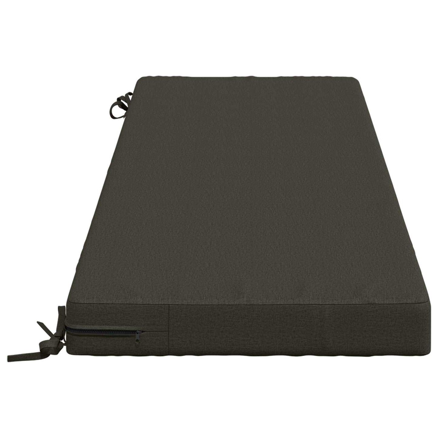 Bænkpude SOEST 100% polyester Antracit 150 x 50 x 8 cm