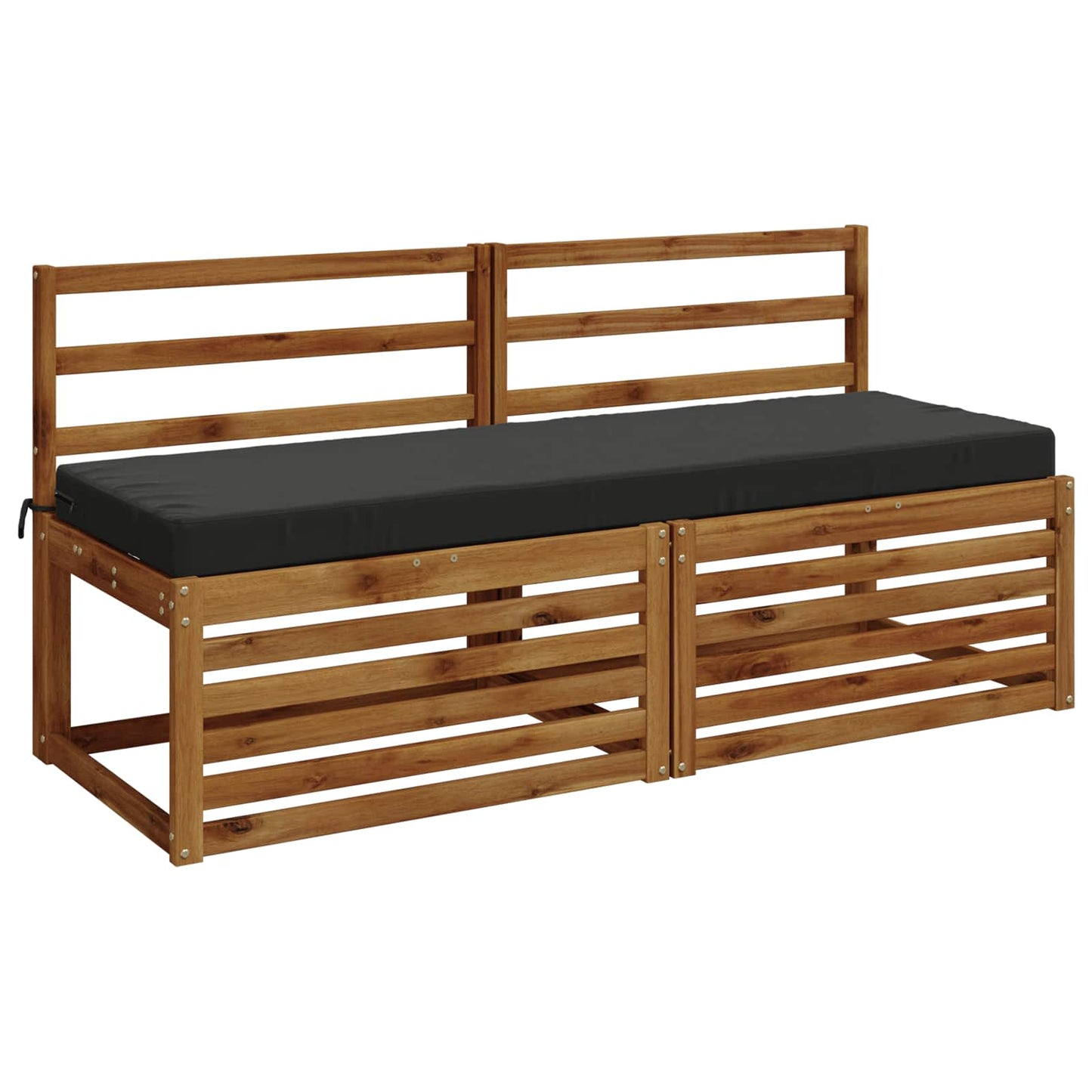 Bænkpude SOEST 100% polyester Antracit 150 x 50 x 8 cm