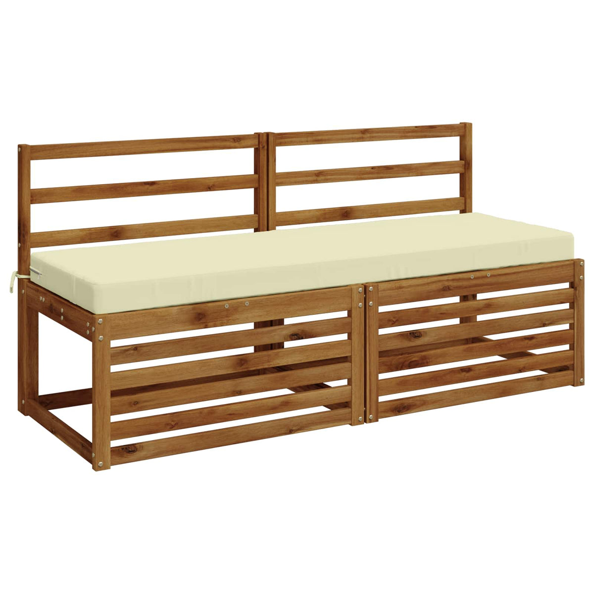 Bænkpude SOEST 100% polyester Cremefarvet 150 x 50 x 8 cm