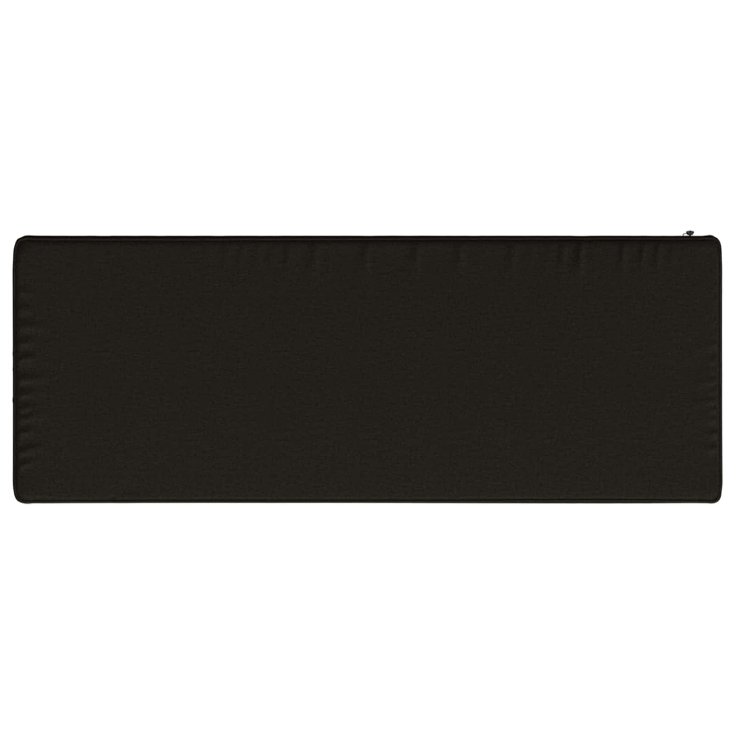 2-delt bænkepude VUGHT 2 pcs 100% polyester Sort 60 x 30 x 5 cm