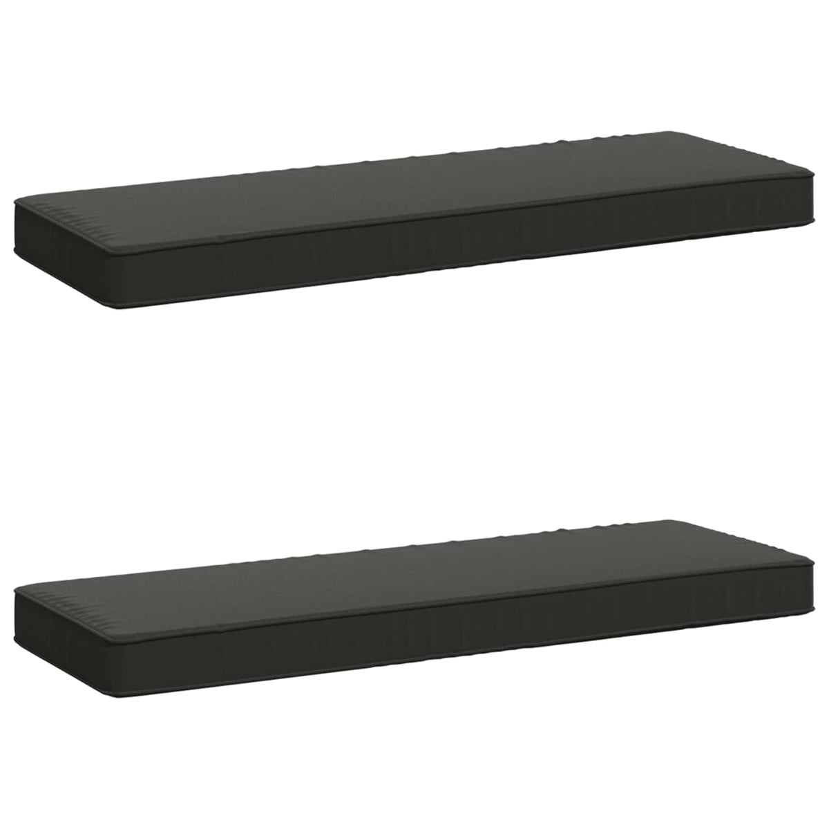 2-delt bænkepude VUGHT 2 pcs 100% polyester Antracit