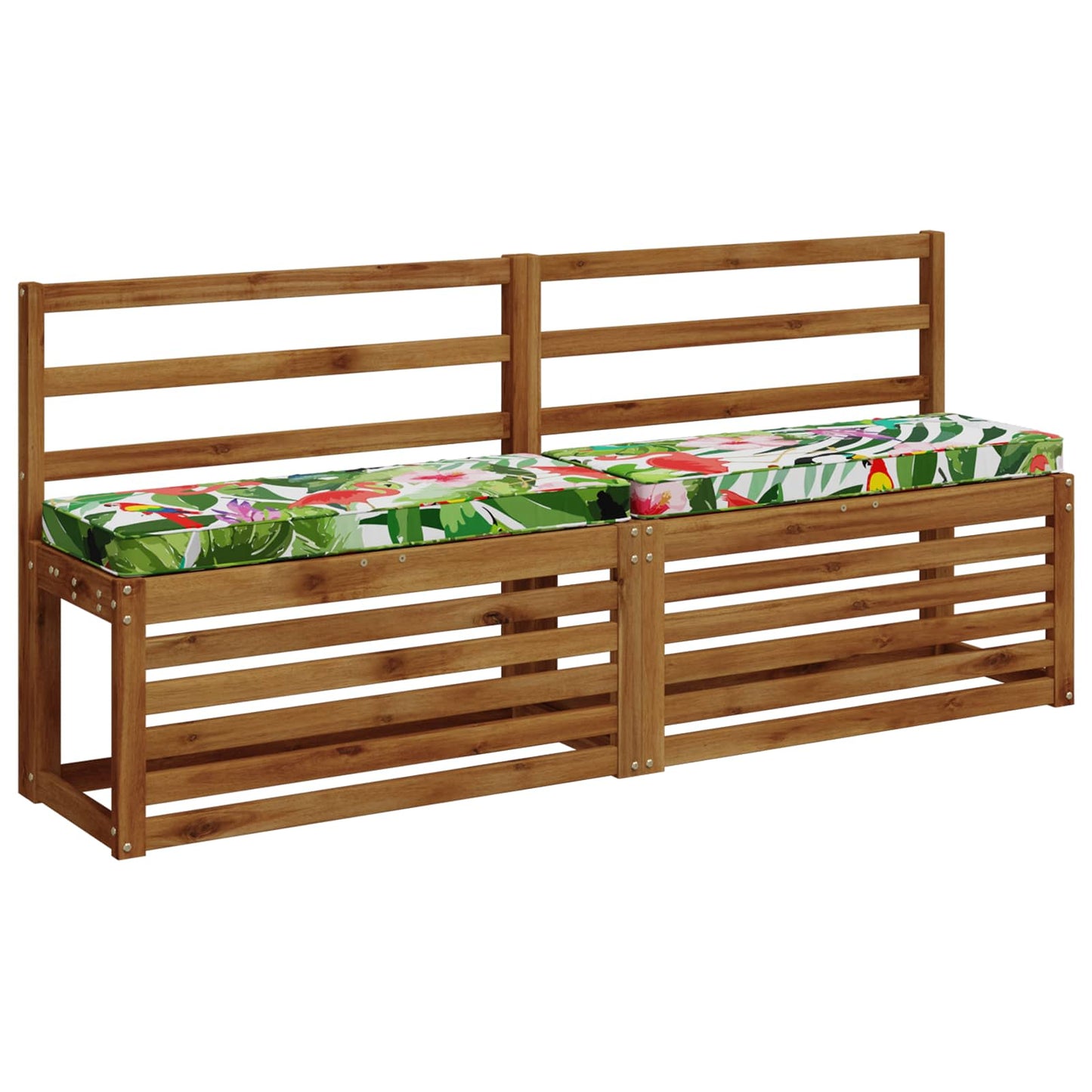 1-delt bænkepude VUGHT 100% polyester Flerfarvet 60 x 30 x 5 cm