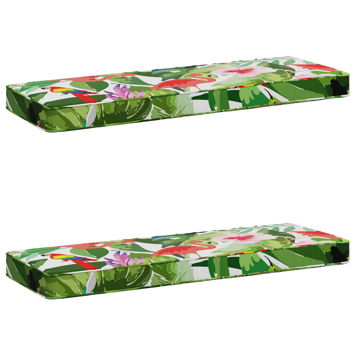 2-delt bænkepude VUGHT 2 pcs 100% polyester Flerfarvet