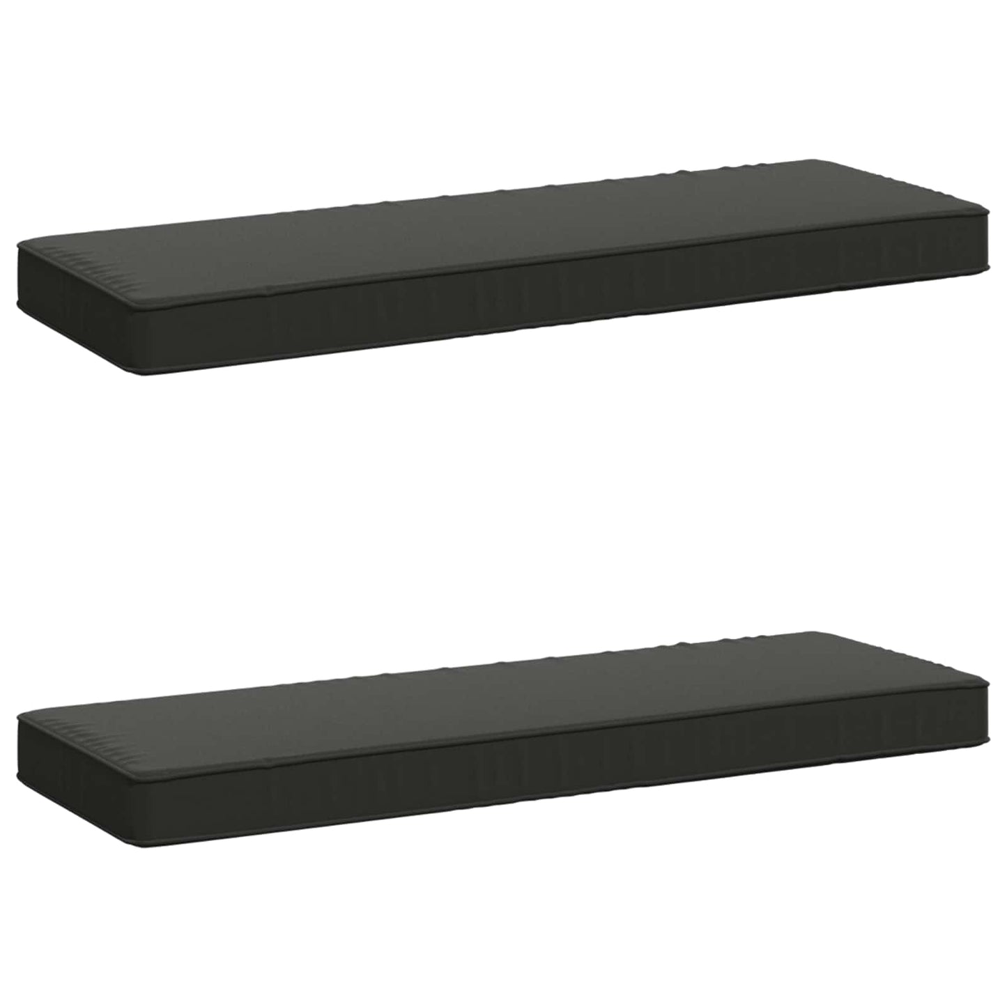 2-delt bænkepude VUGHT 2 pcs 100% polyester Antracit