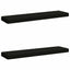 2-delt bænkepude VUGHT 2 pcs 100% polyester Sort